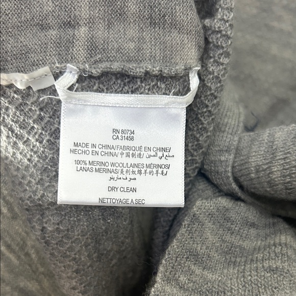 BCBGMaxAzria Gray Ruffle Cardigan - Picture 4 of 8